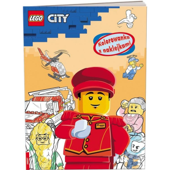 LEGO(R) City. Kolorowanka z naklejkami